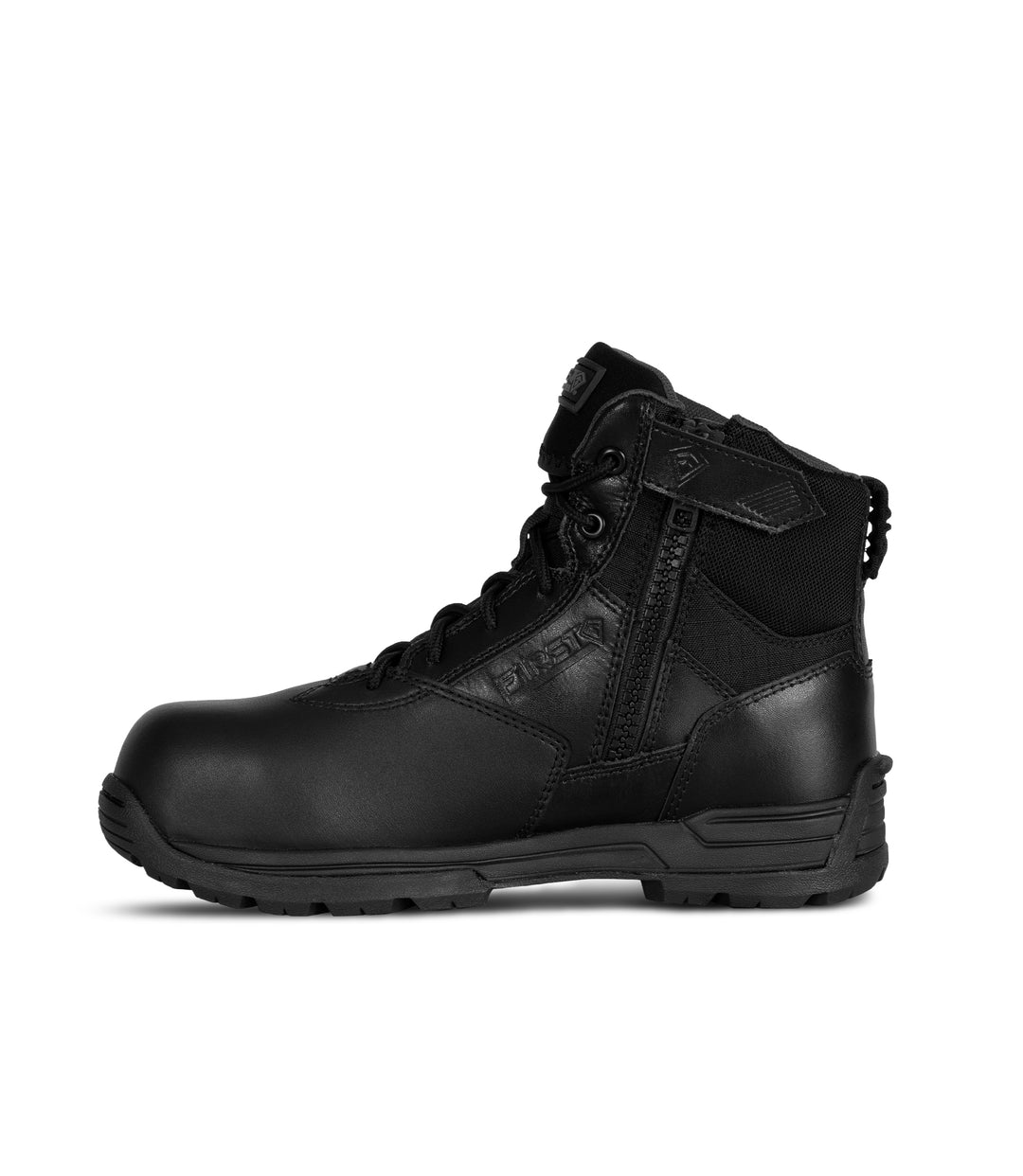 Women's 6" Safety Toe Side-Zip Duty Mid