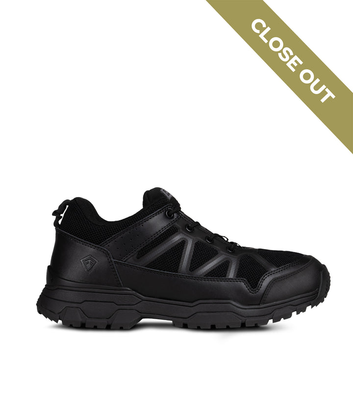 Right Side of Men's 3" Operator Low in Black