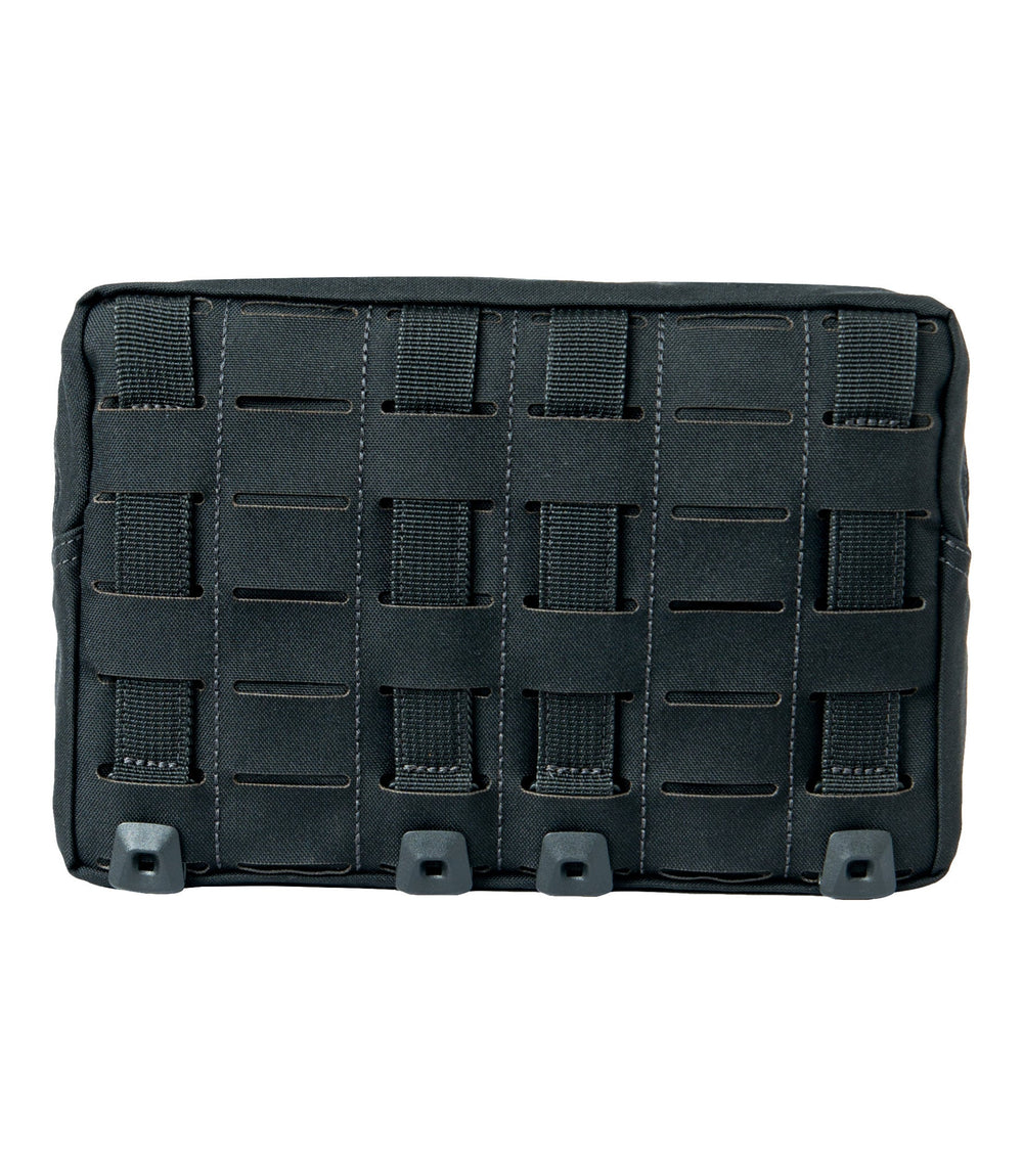 Back of Tactix Series 9x6 Utility Pouch in Black