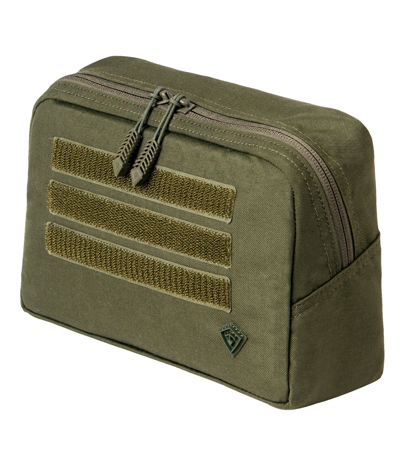 Front of Tactix Series 9x6 Utility Pouch in OD Green