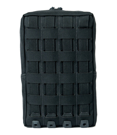 Back of Tactix Series 6x10 Utility Pouch in Black