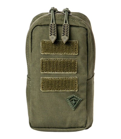 Front of Tactix Series 3x6 Utility Pouch in OD Green