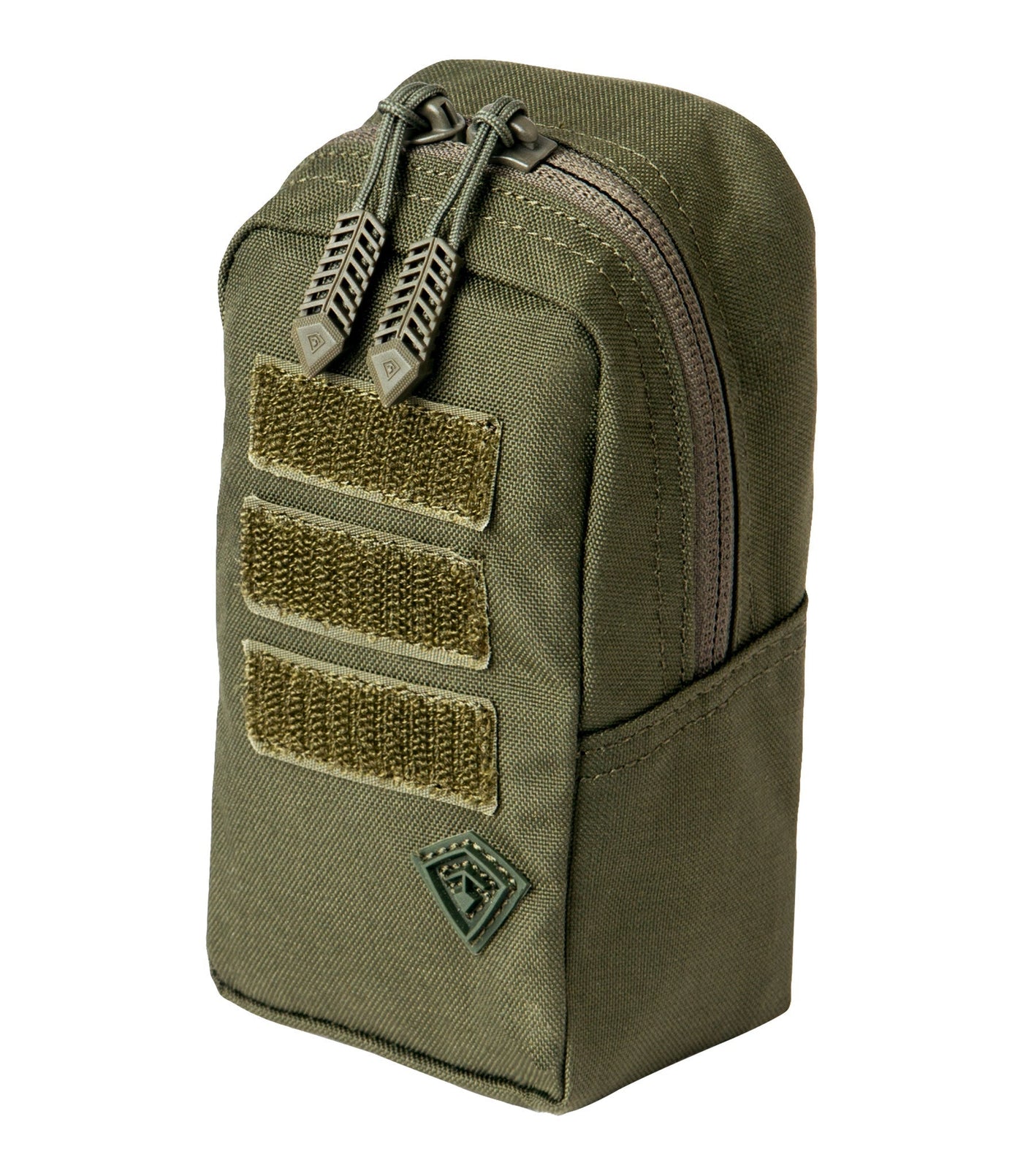 Front of Tactix Series 3x6 Utility Pouch in OD Green