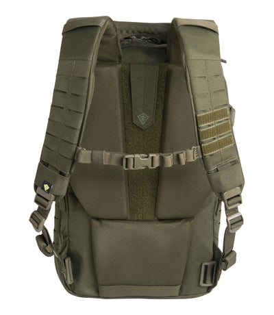 Back of Tactix 1-Day Plus Backpack 38L in OD Green