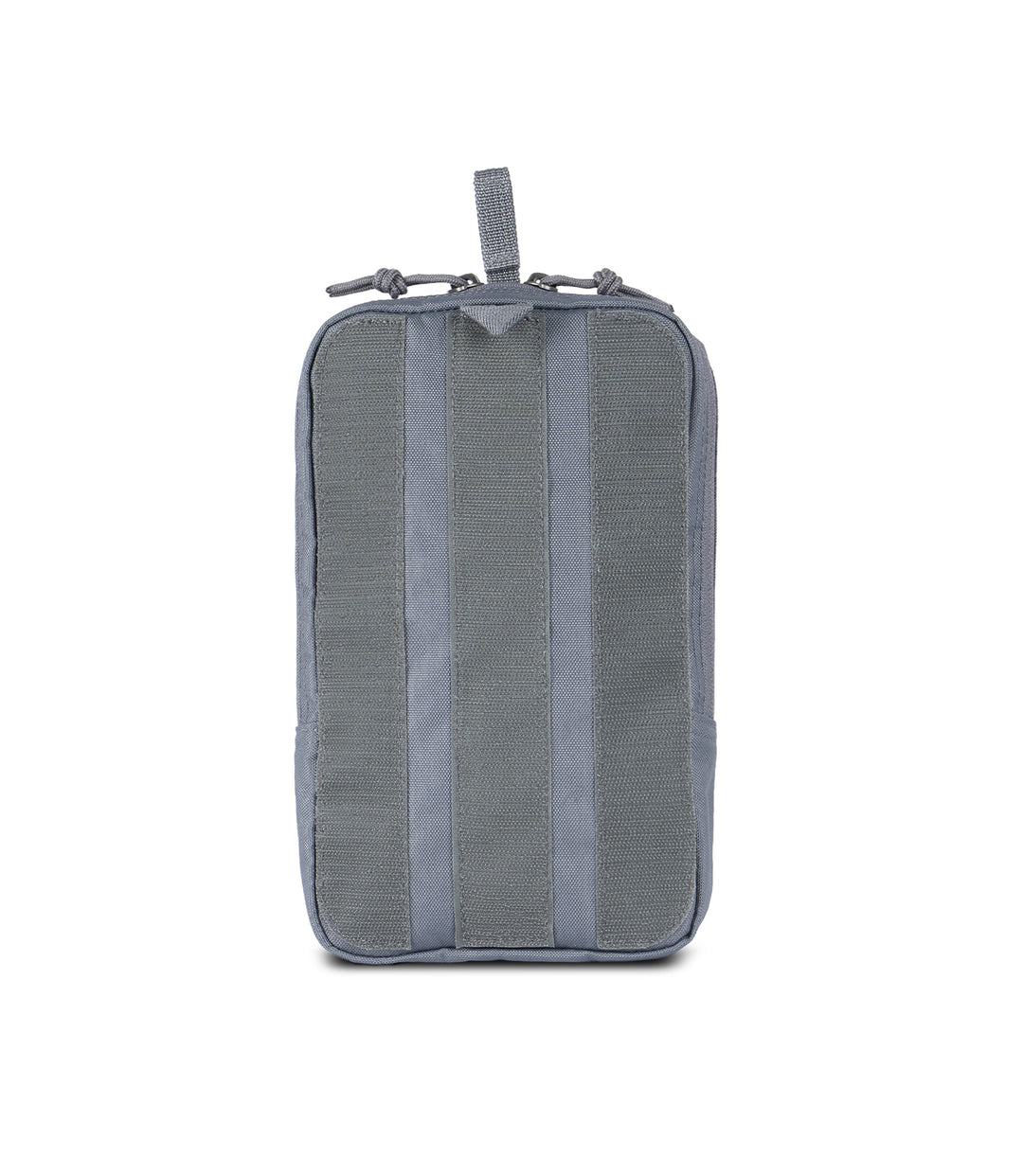 Back view of 6 X 10 Velcro Pouch in Asphalt |color_asphalt