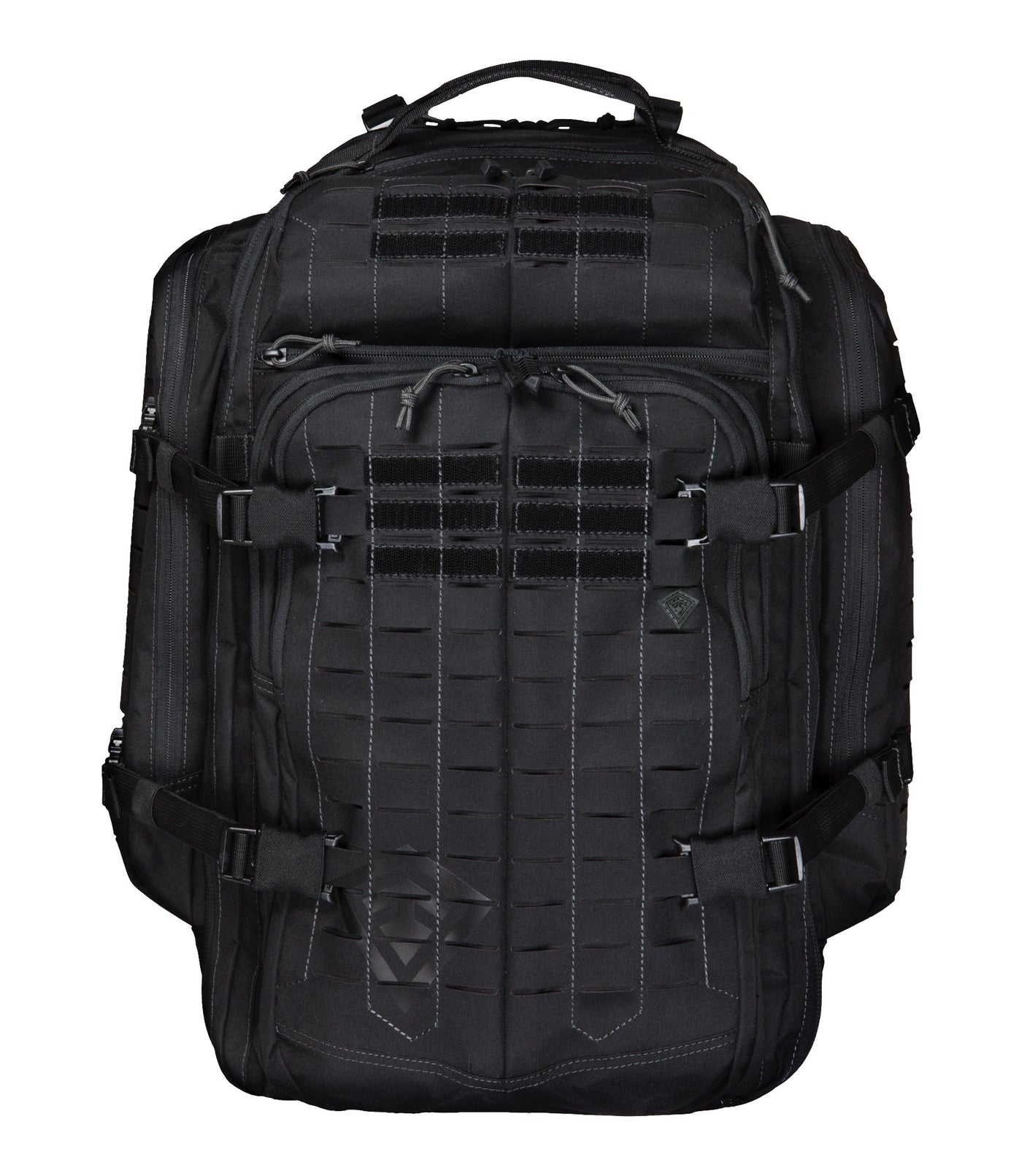 Front of Tactix 3-Day Plus Backpack 62L in Black