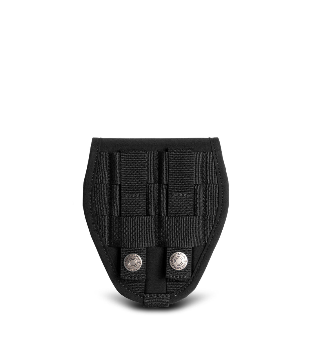 Back view of Pro Duty handcuff case in the color black |color_black