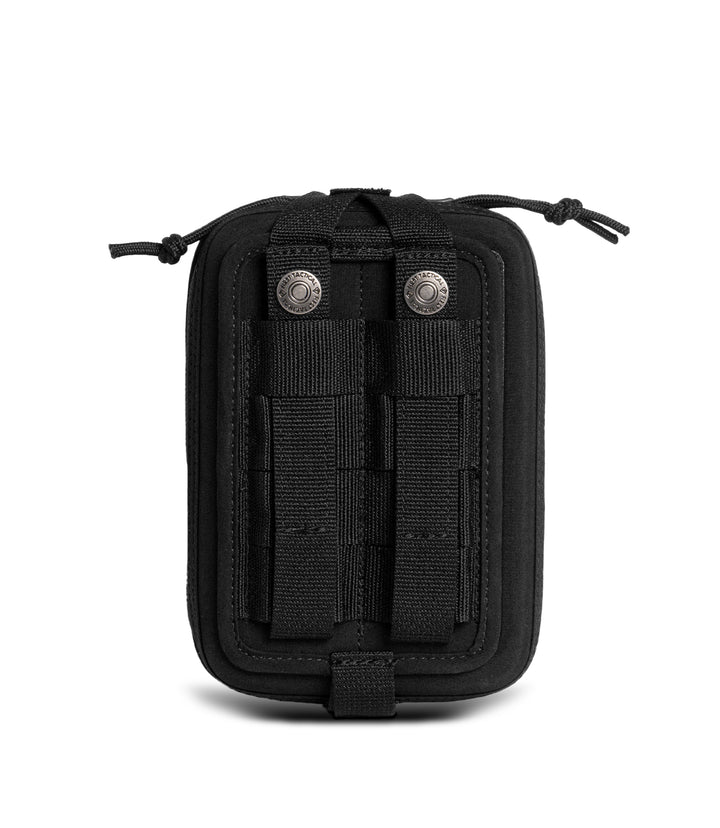 Back view photo of Pro Duty IFAK case in the color black |color_black
