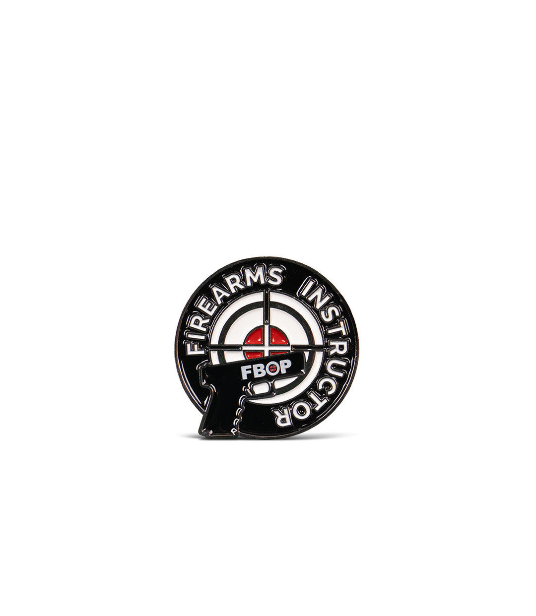 Front of Firearms Instructor Pin