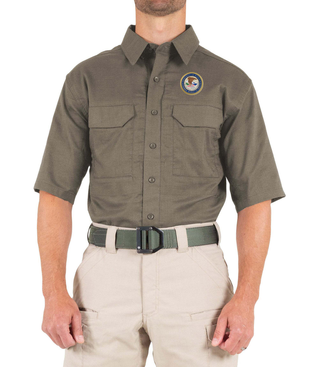 Men's V2 Tactical Short Sleeve Shirt / Ranger Green