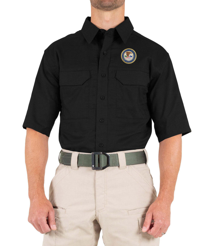 Men's V2 Tactical Short Sleeve Shirt / Black