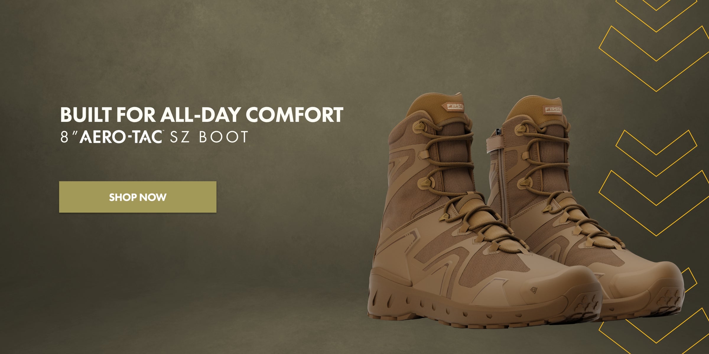 Built For All-Day Comfort. 8" AERO-TAC SZ Boot. Shop Now.