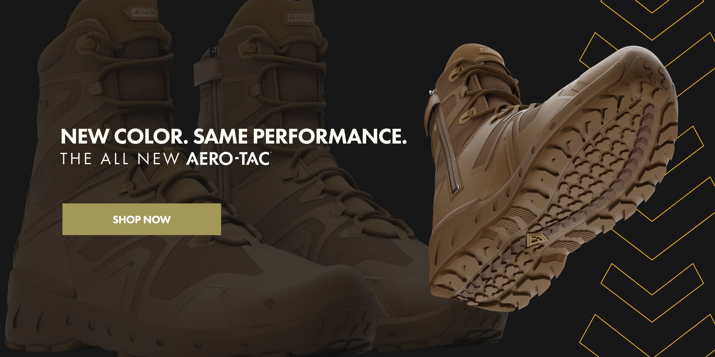 New Color. Same Performance. The all new Aero-tac boot. Shop now.