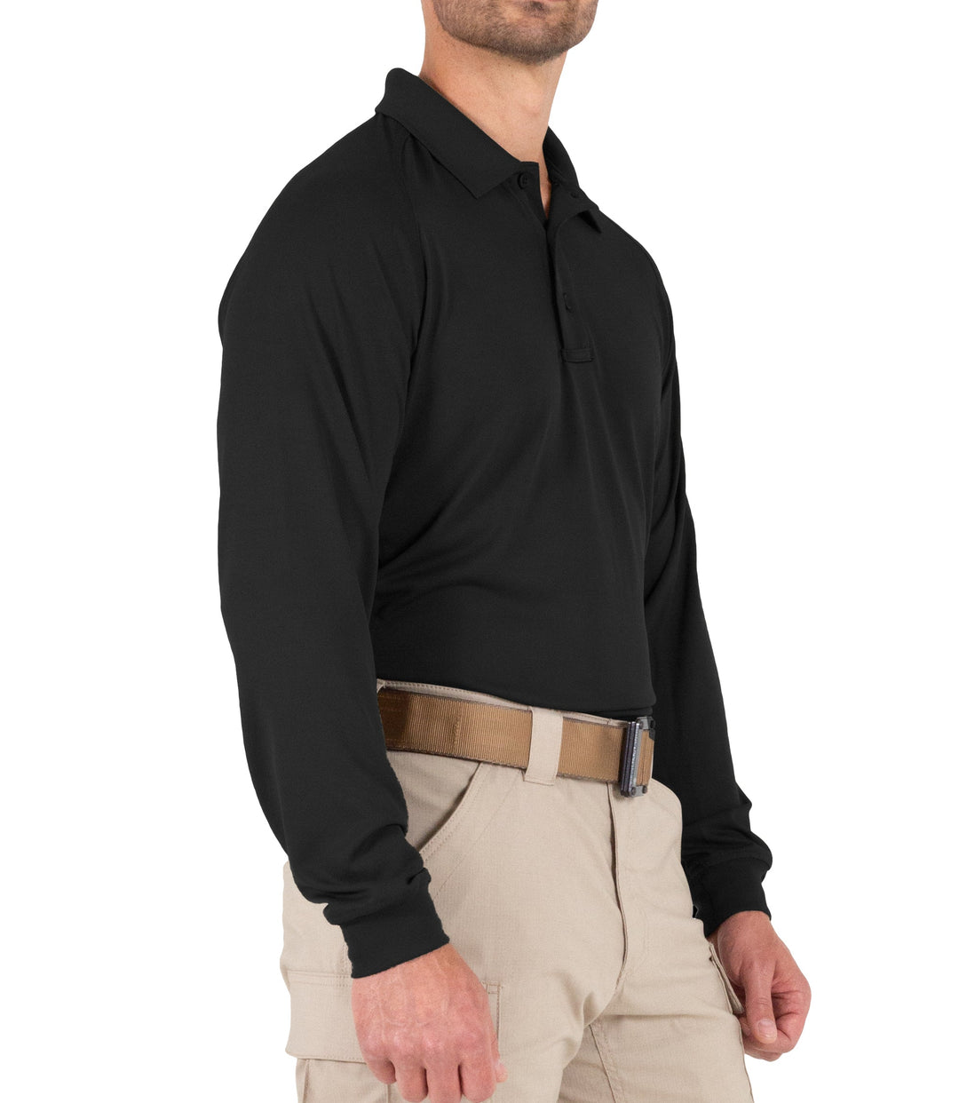 Men's Performance Long Sleeve Polo