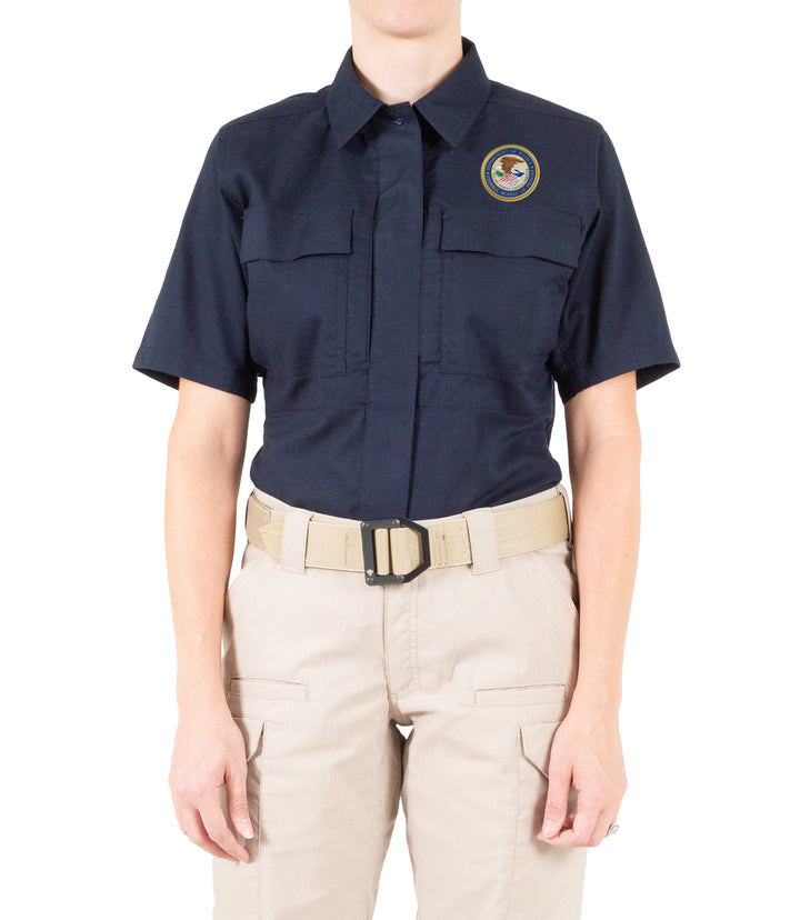 Women's V2 BDU Short Sleeve Shirt / Midnight Navy
