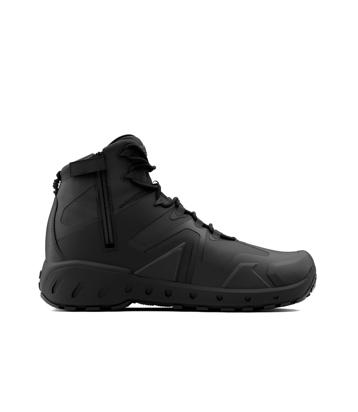 360 video of Men's 5“ AERO-TAC™ Side-Zip Mid in black |color_black