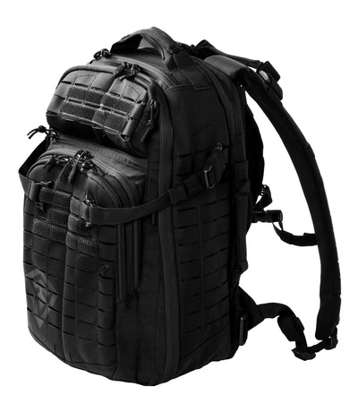 Front of Tactix Half-Day Plus Backpack 27L in Black
