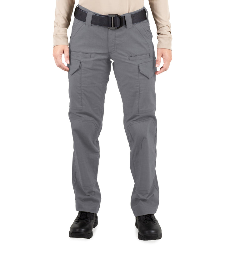 Front of Women's V2 Tactical Pants in Wolf Grey