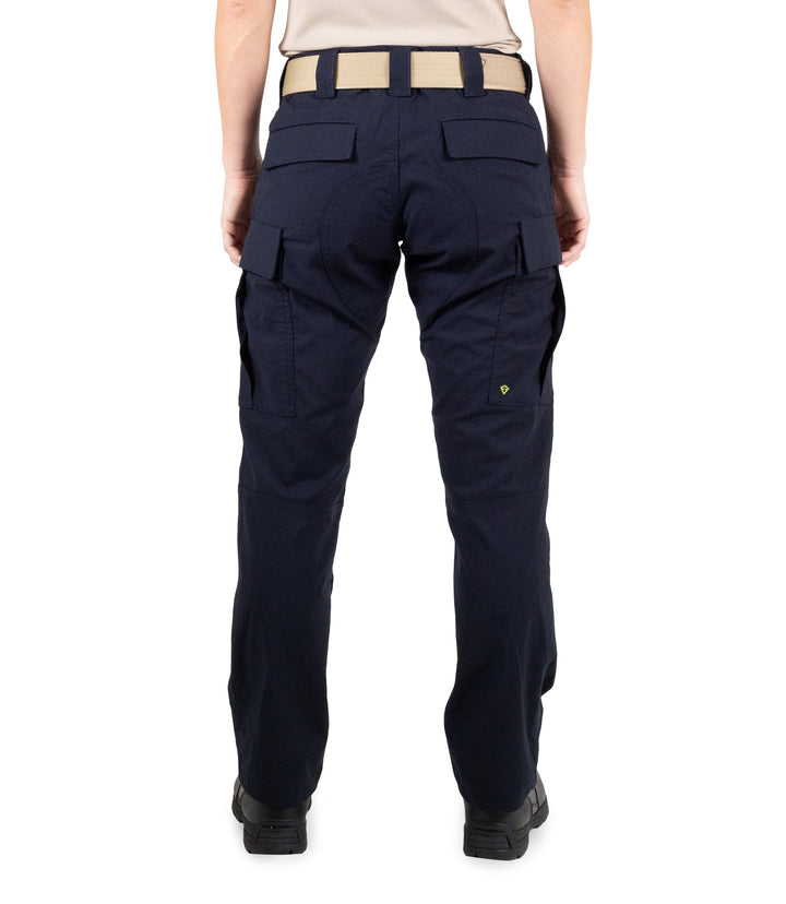 Back of Women's V2 BDU Pant in Midnight Navy