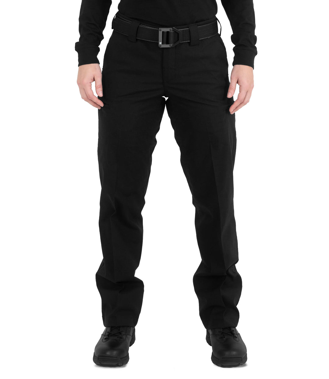 Front of Women's V2 Pro Duty 6 Pocket Pant in Black