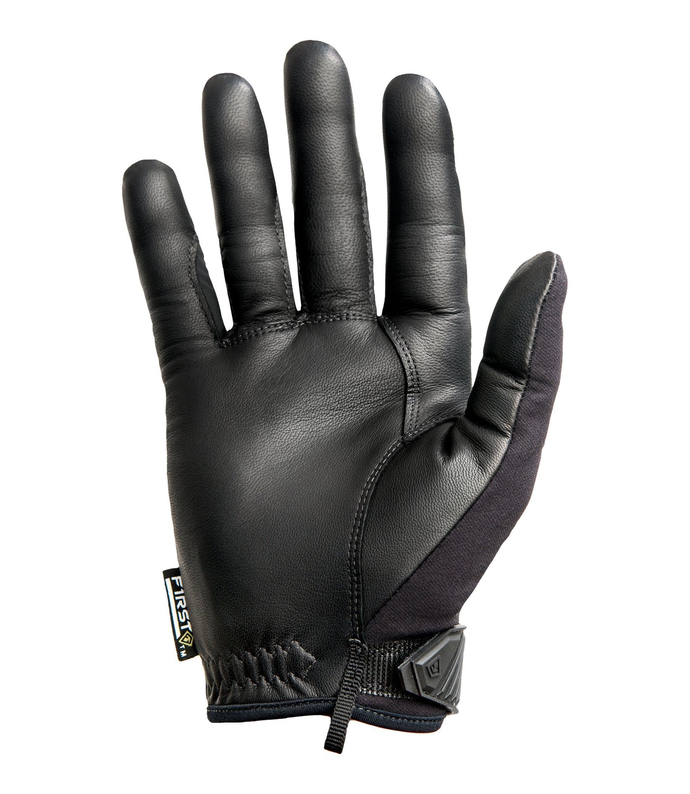 Palm of Men’s Medium Duty Padded Glove in Black