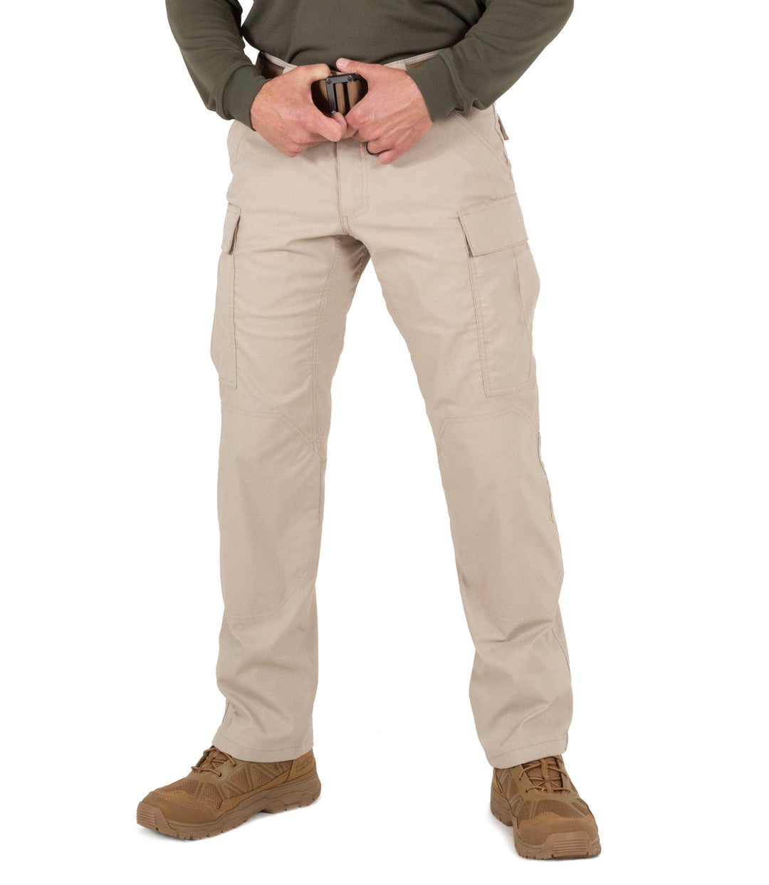 Front of Men's V2 BDU Pant in Khaki